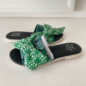 Naturalizer Hope For Flowers Tracy Reese Forsynthia Green Sandals Sz 6
